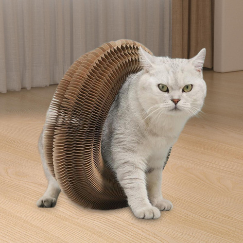 Tablero Rascador Para Gatos, Juguetes Para Gatos, Plegable,