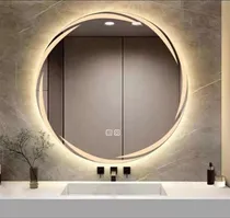 Comprar Espejos Con Luz Led Redondos Para Baños, Salas, Pasillos
