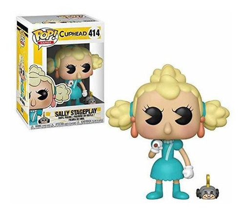 Ratón Funko Pop Buddy Games Cuphead Sally Wind Up