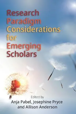 Libro Research Paradigm Considerations For Emerging Schol...