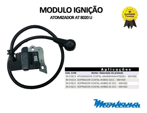 Modulo Bobina Ignição Soprador Kwb Kawashima 52 | Parcelamento sem