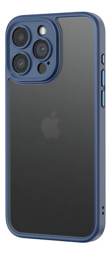 Capa Guard Lens Protect Da Rock Para iPhone 15 Pro 6.1 Cor Azul Liso