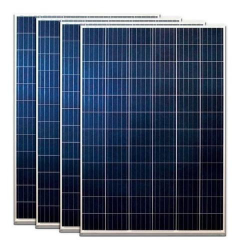 Panel Solar Tecnigreen De 160w Policristalino De 36 Celdas