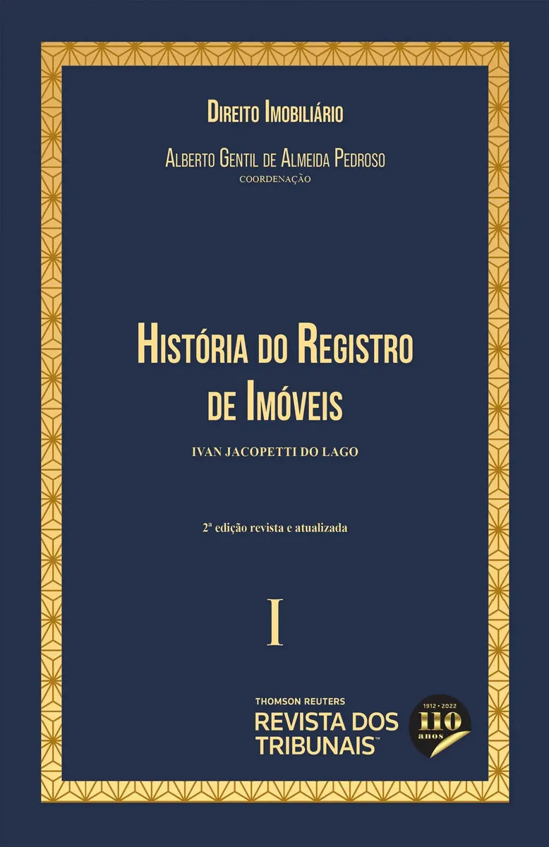 Livro História Do Registro De Imóveis - Coleção Direito Imob