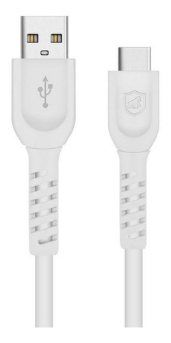 Carregador Triplo Branco+cabo Dual Shock Tipo C - Gshield Cor Branco