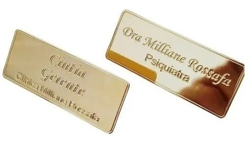 Imagem 1 de 5 de Broche Personalizado Para Empresa Boton Banhado A Ouro 18k