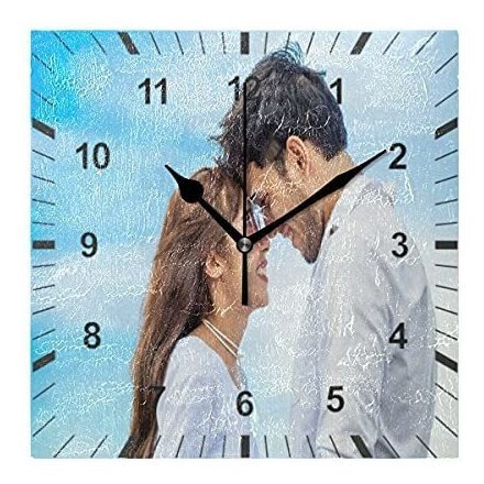 Reloj De Pared - Reloj Con Foto Personalizado, Reloj De Pare