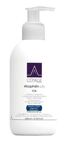 Cépage Facial Atophén Ln Loción Limpiadora Dosificador 245ml