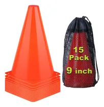 Comprar Conos De 9 Pulgadas Sports, 15 Paquetes De Conos De Fútbol