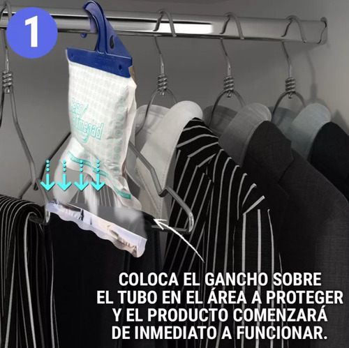 ryhook Absorbe La Húmedad Clóset Cocina Alacena 0 Olor 8pzs