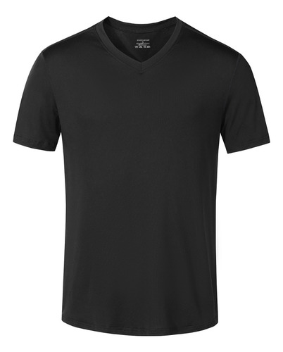 Polera Dry Fit Manga Corta Cuello V Hombre