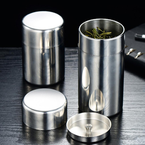 Recipiente De Té De Café De 550ml Los 7.5x14.5cm Plata