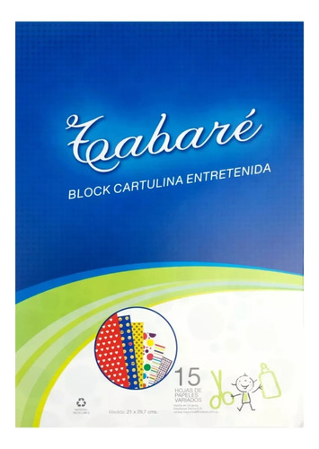 Block Cartulina A4 Entretenida Tabare Serviciopapelero