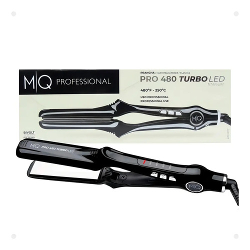 Prancha Mq Pro 480 Turbo Led Titanium