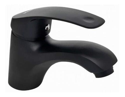 Griferia Baño Lavatorio Monocomando Vitra 7401 Mozart Negra