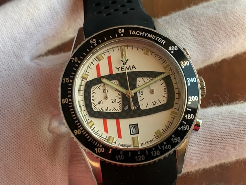 Relógio Yema Rallygraf Glace Watch Box Set France