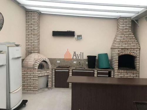 Imagem 13 de 15 de Apartamento Duplex Com 3 Dormitórios À Venda, 140 M² Por R$ 798.000,00 - Vila Azevedo - São Paulo/sp - Av6661