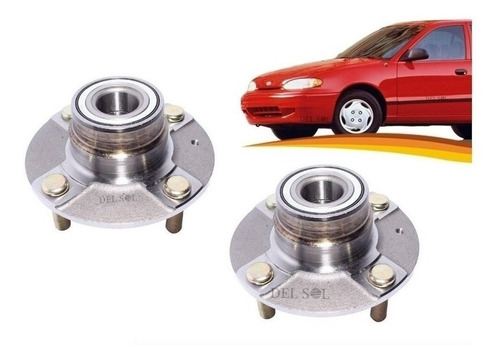 Maza Rueda Trasera Para Hyundai Accent 1994 / 1996 El Par