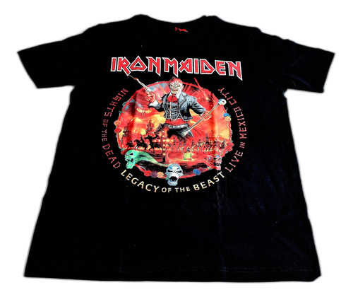 Iron Maiden Nights Dead Legacy Polera S-m-l-xl 