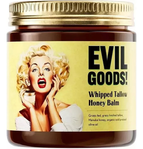 Mra Evil Goods Bálsamo De Sebo De Res Y Miel De