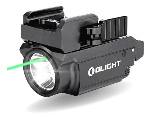 Lanterna Led Tática Olight Baldr Mini 600 Lumens Com Laser Cor Da Luz Branca Cor Da Lanterna Preto