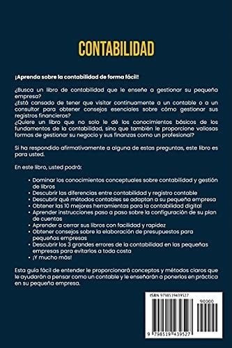 Contabilidad Una Guiapleta Para Principiantes.., De Mccarthy, Rob. Editorial Independently Published En Español