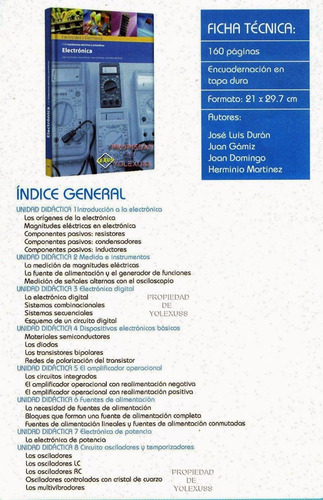 Imagen 2 de 8 de Libro De Electronica (electricidad Y Electronica)-original