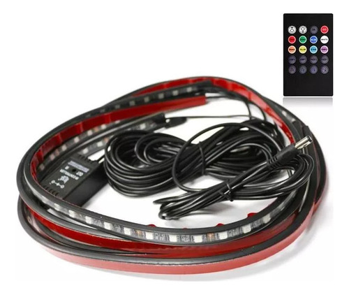 Mc Luz Led Rgb For Decoración Exterior De Coche De 4 Tubos