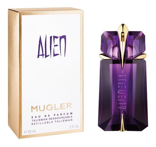 Perfume Alien Mugler Edp 60ml Original Recargable 