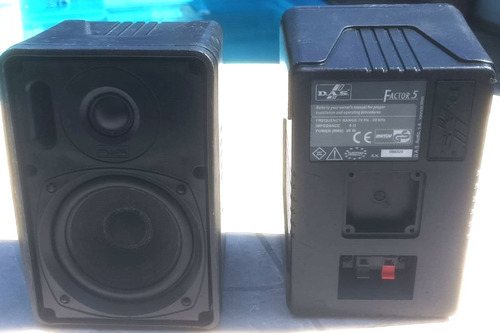 Das Factor 5 Bafle Caja Monitor 2 Vías 80w Rms Sin Frente