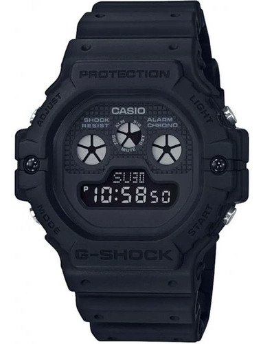 Relógio Casio G-shock Revival Masculino Preto Dw-5900bb-1dr