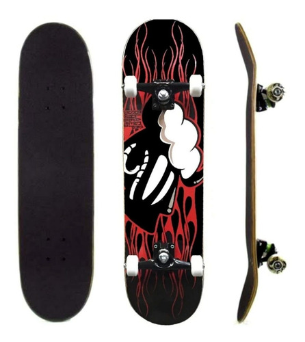 Skate Street Black Sheep 8.0 Truck Aluminio 139mm Rodas 51mm