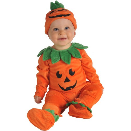 Disfraz Para Bebé Calabaza Talla 0-6 Meses Halloween