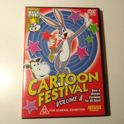 Cartoon Festival Rare & Classic Cartoons Dvd 59 Min Ed Usa