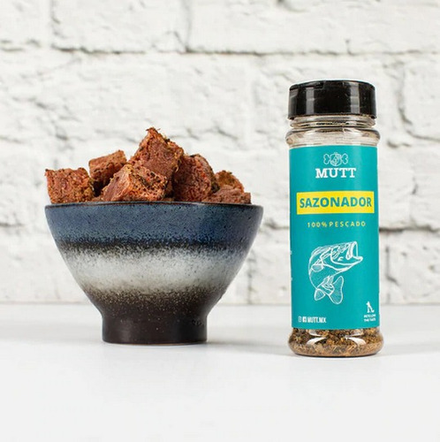 Imagen 2 de 5 de Sazonador Mutt De Pescado Para Croquetas Perro 100% Natural