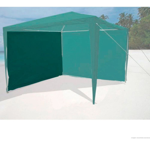 Kit 2 Unidade Parede Verde Compatível Com Tendas Gazebos 3x3