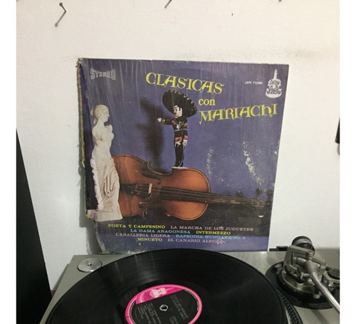 Charros De Ameca - Clasicos Con Mariachi - Lp Disco - Vinyl