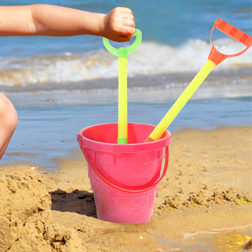 1 Juego De 6 Juguetes Con Forma De Cubo De Playa Y Pala Para