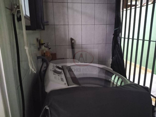 Apartamento Térreo, Com 2 Dormitórios , 1 Wc Vaga Demarcada, À Venda, 66 M² Por R$ 320.000 - Marapé - Santos/sp - Ap10541