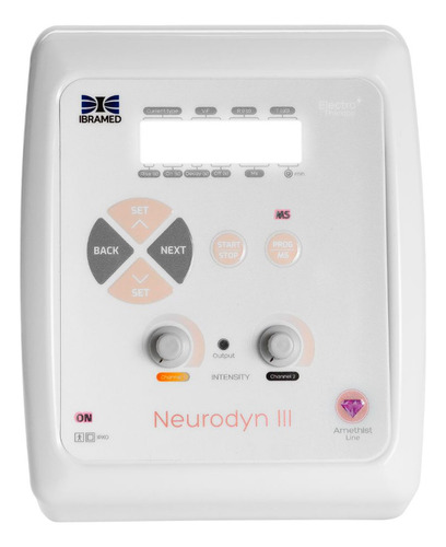 Aparelho De Tens Fes Burst 02 Canais Neurodyn Iii Ibramed 110v/220v (bivolt)