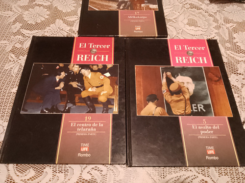 El Tercer Reich Volumen 5,17,19 Time Life (Usado)