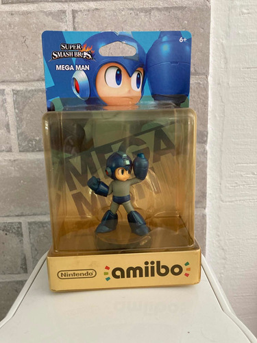 Amiibo Mega Man Súper Smash Bros