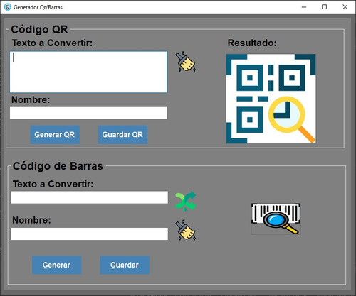 Generador De Código Qr Y Código De Barras Barcode729