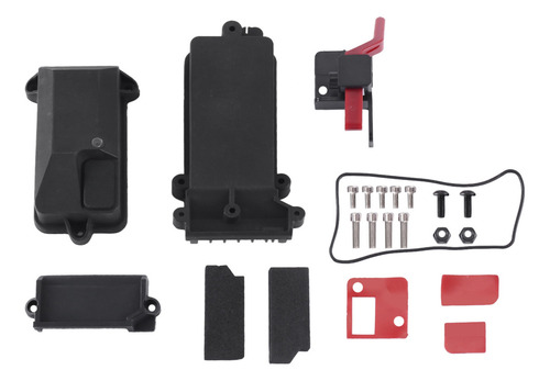 2 Piezas Para 1/10 Rc Crawler Trx4 Axial Scx10 90046 Upgr-fs