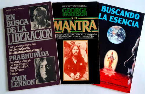 Pack De 3 Libros George Harrison / John Lennon / Praghupada