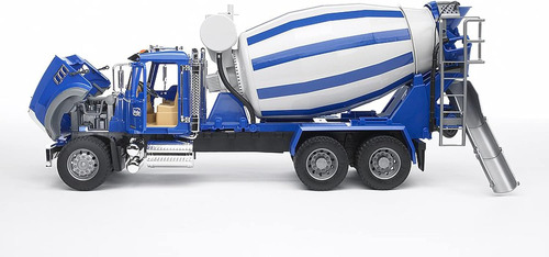 Bruder 02814 Mack Camión Hormigonera De Granito