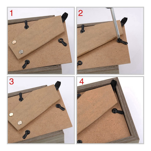 Clips De Soporte Para Marcos De Fotos, Clips De Hardware Par