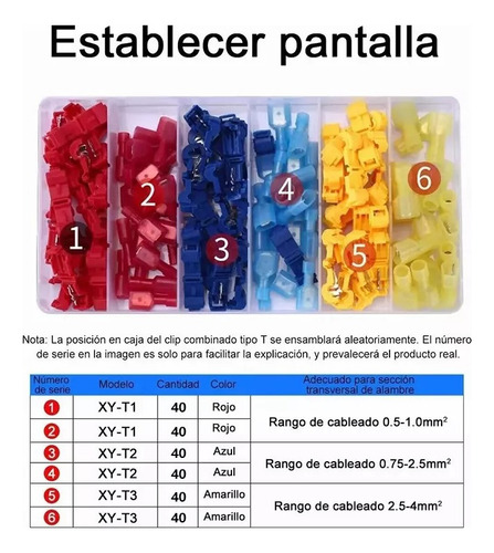 . Conectores T-tap Terminales Cables Terminales De Cables