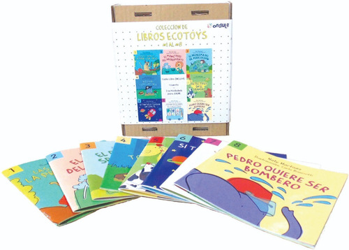 Colección De 8 Libros Ecotoys Ondulé