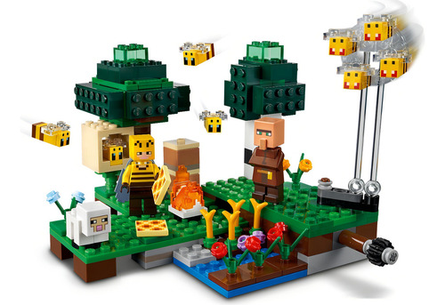 Kit De Construcción Lego Minecraft La Granja De Abejas 21165 238